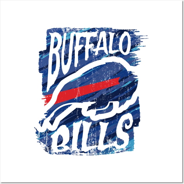 Buffalo Urban Retro Wall Art by Suarezmess